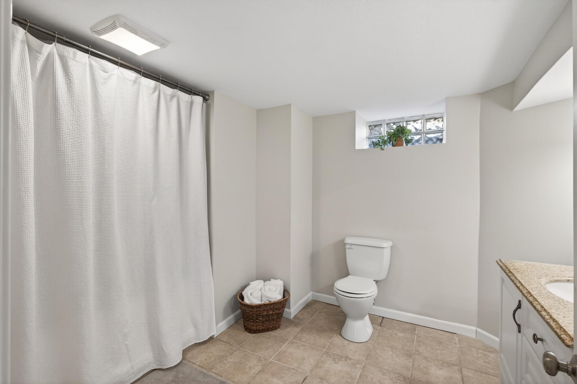 Lower Level Full Bathroom