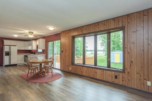 Lake view from Living room and Dining Room