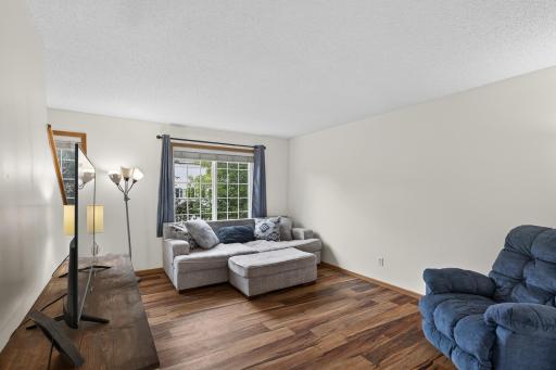 Enjoy the newer flooring in the Living Room