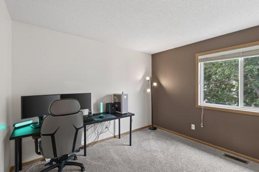 Second Bedroom offers in home office space as well