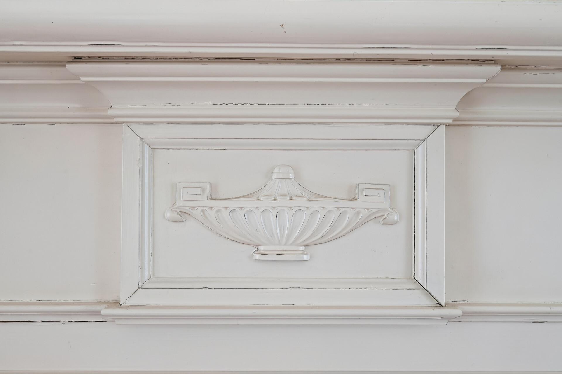 Vintage mantel detail