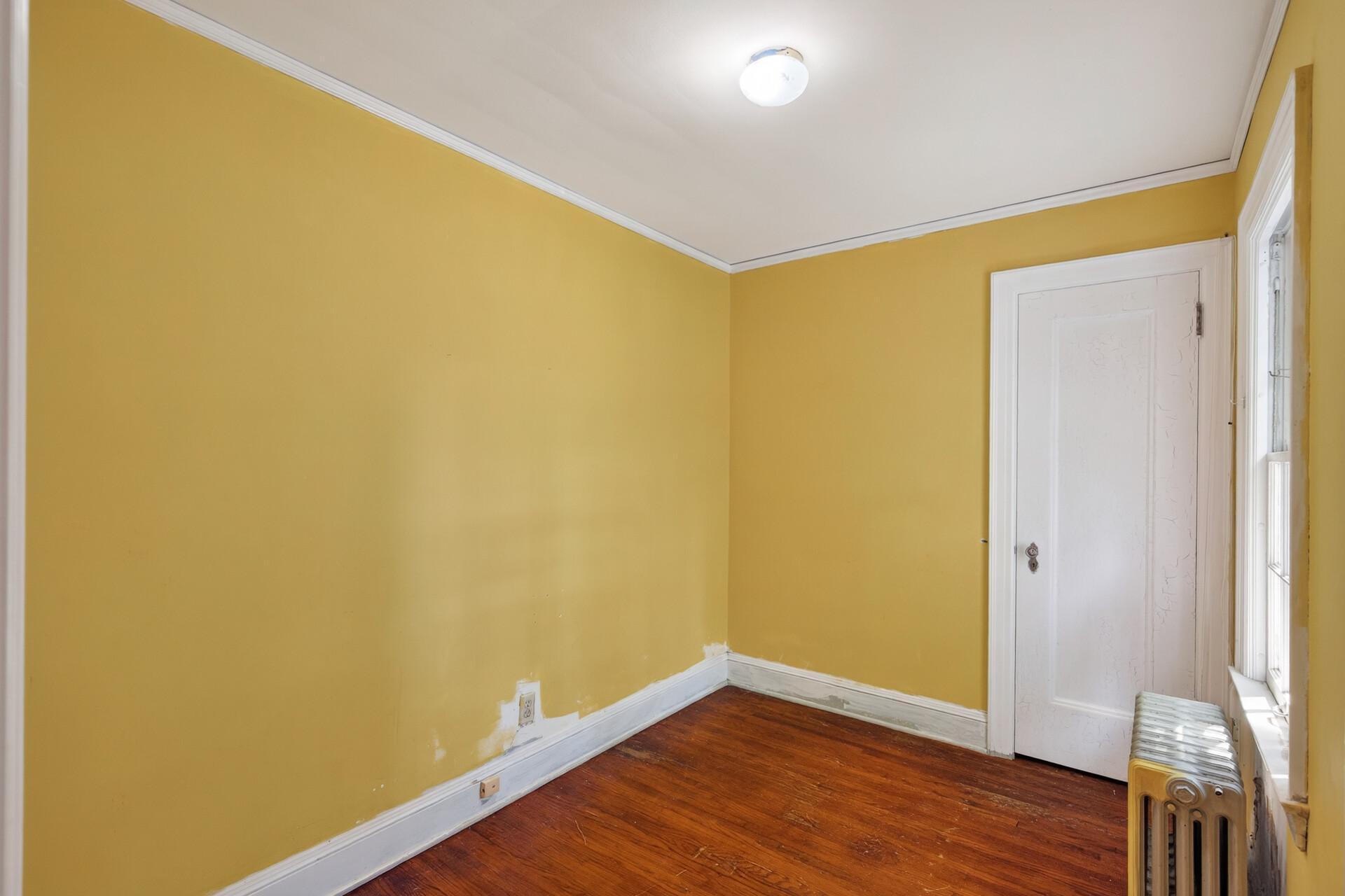 Bedroom #4 would make a great nursery or office