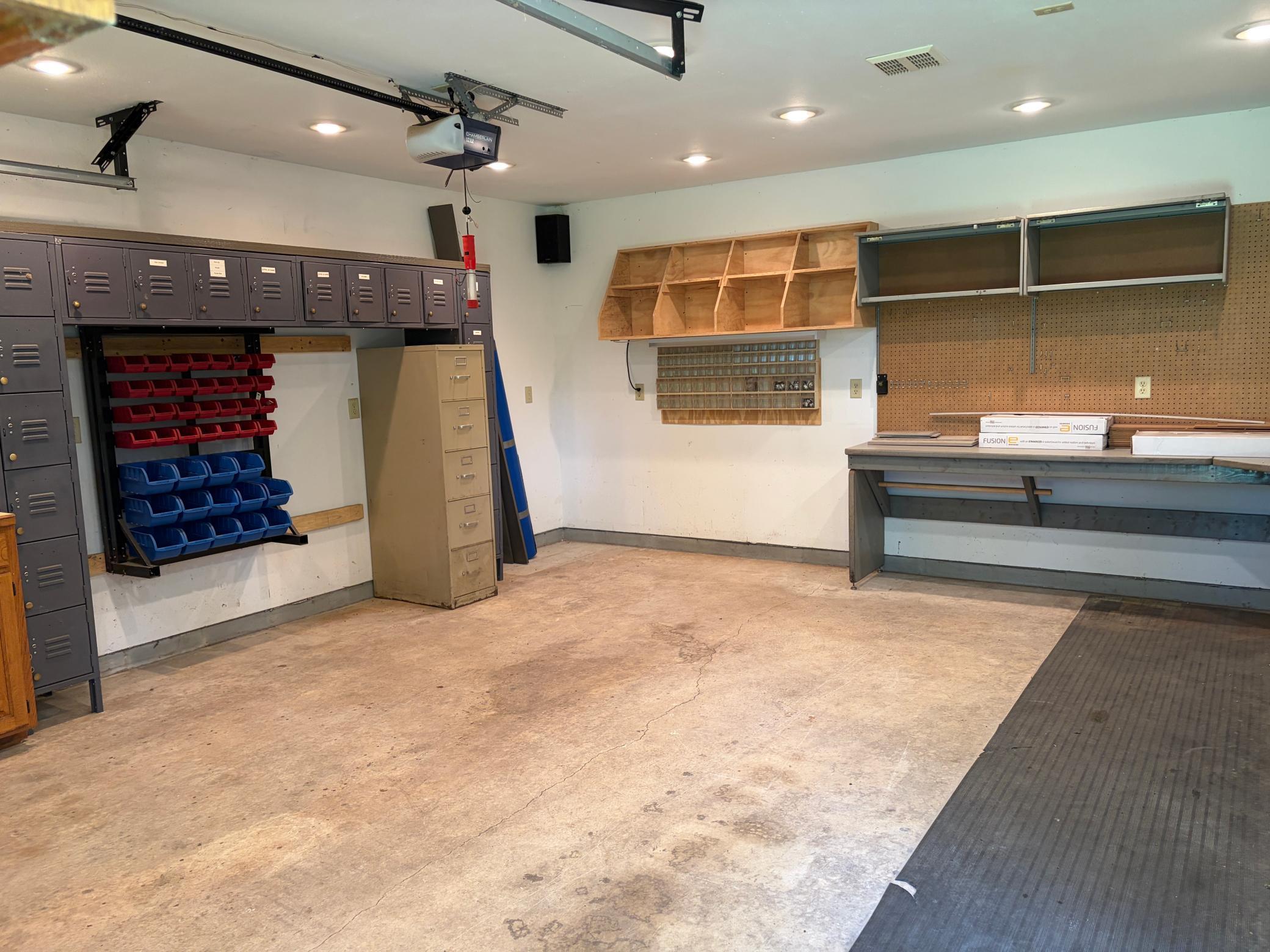 Backyard garage for tools!