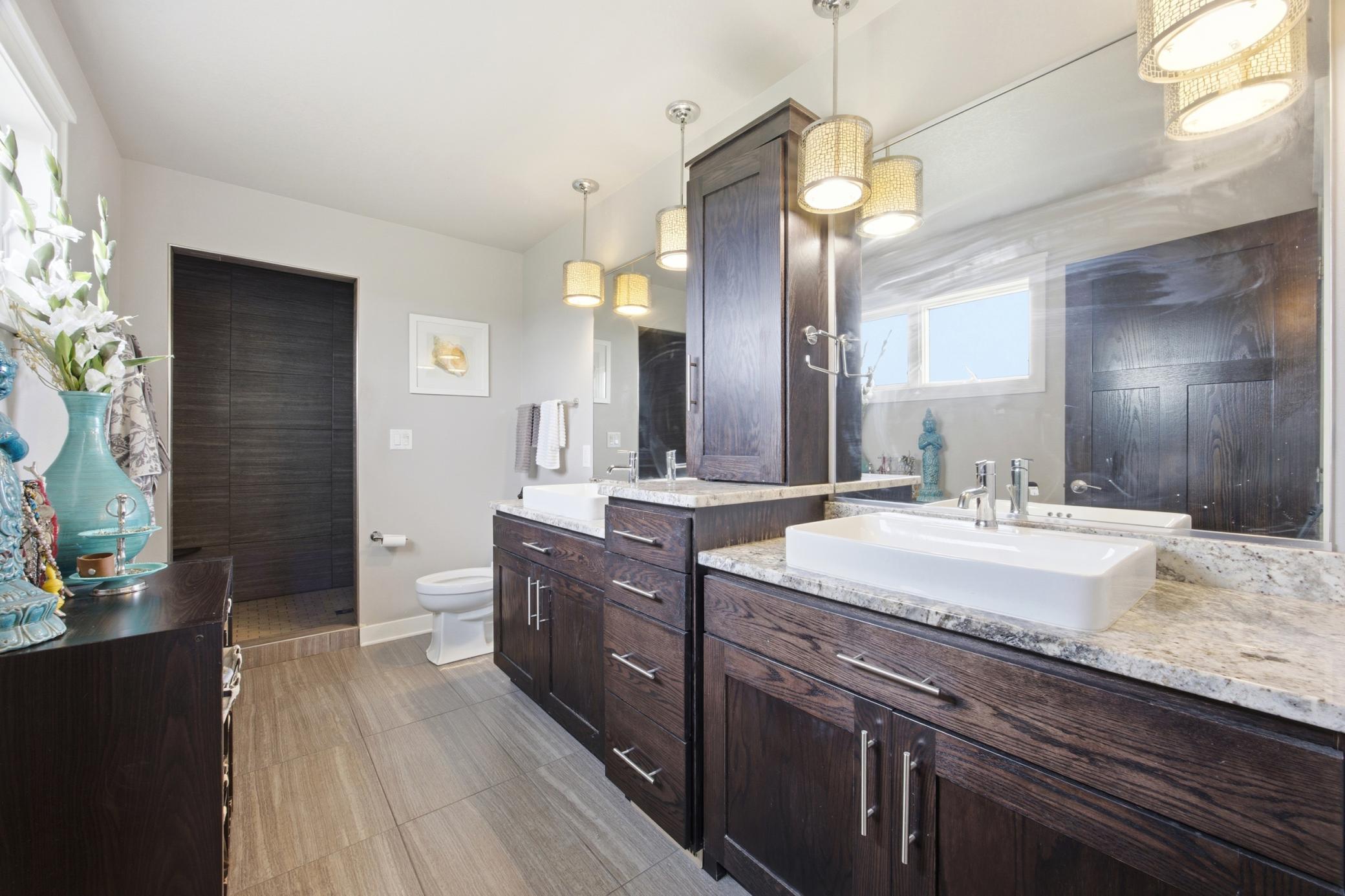 Master bathroom