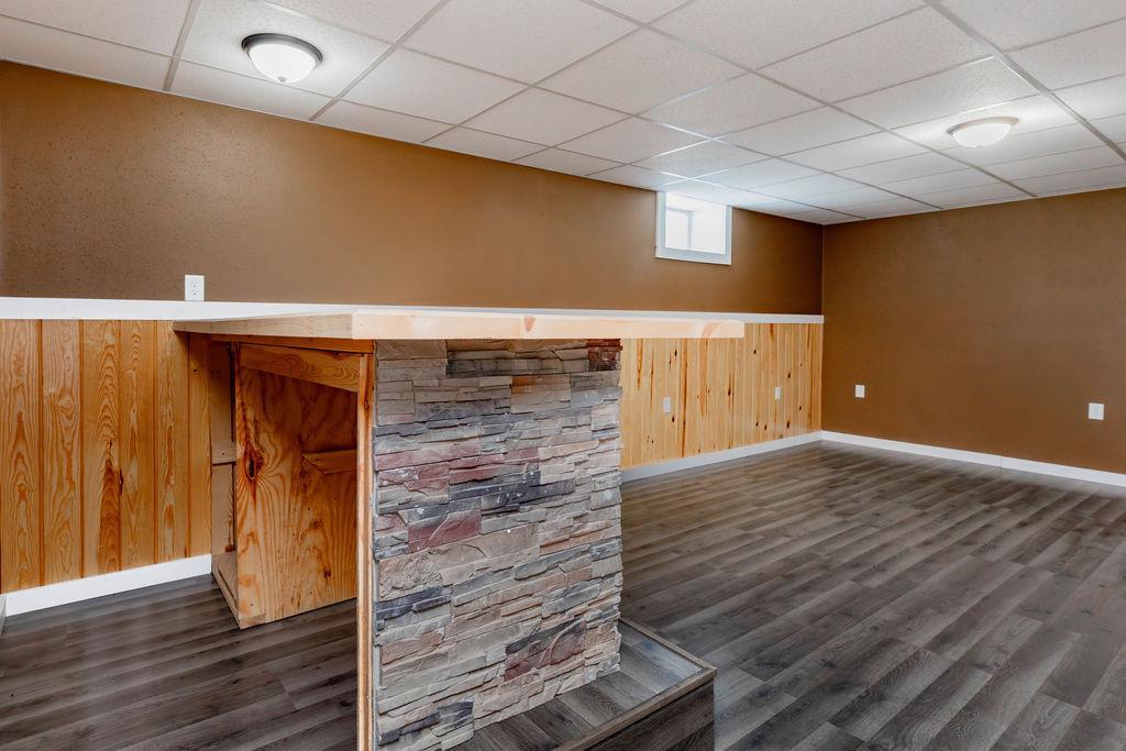 family room basement level