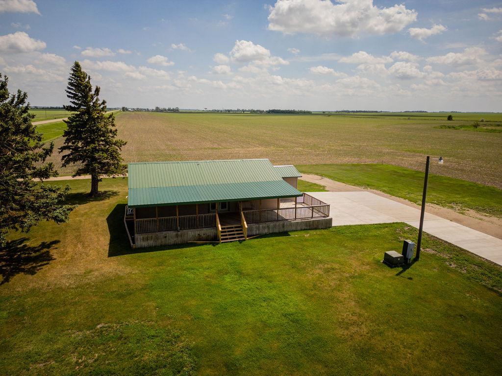 drone looking east