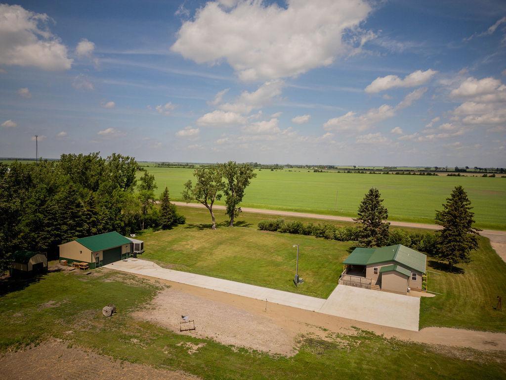 drone looking north