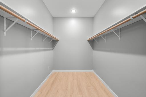 Primary HUGE walk-in closet