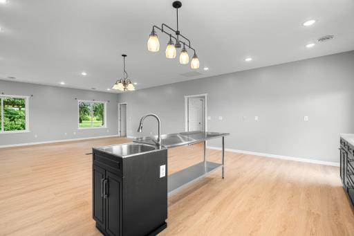 This is a huge kitchen veggie sink!