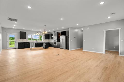 New LVP flooring throughout this home