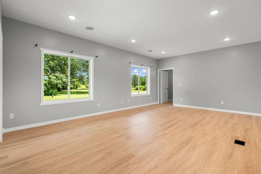 Beautiful sunny east facing living room