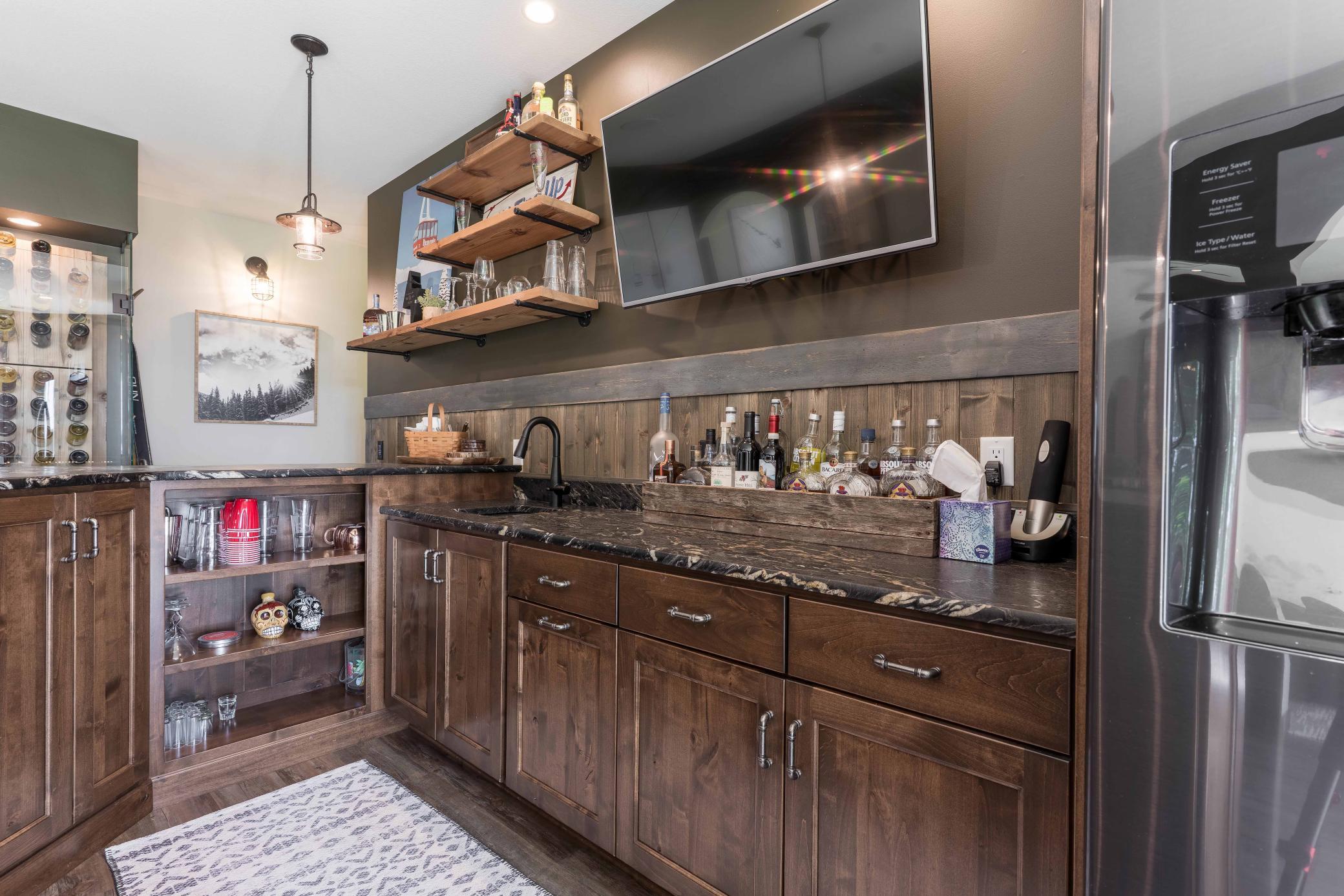 Stone Counters and Highest-End Cabinetry