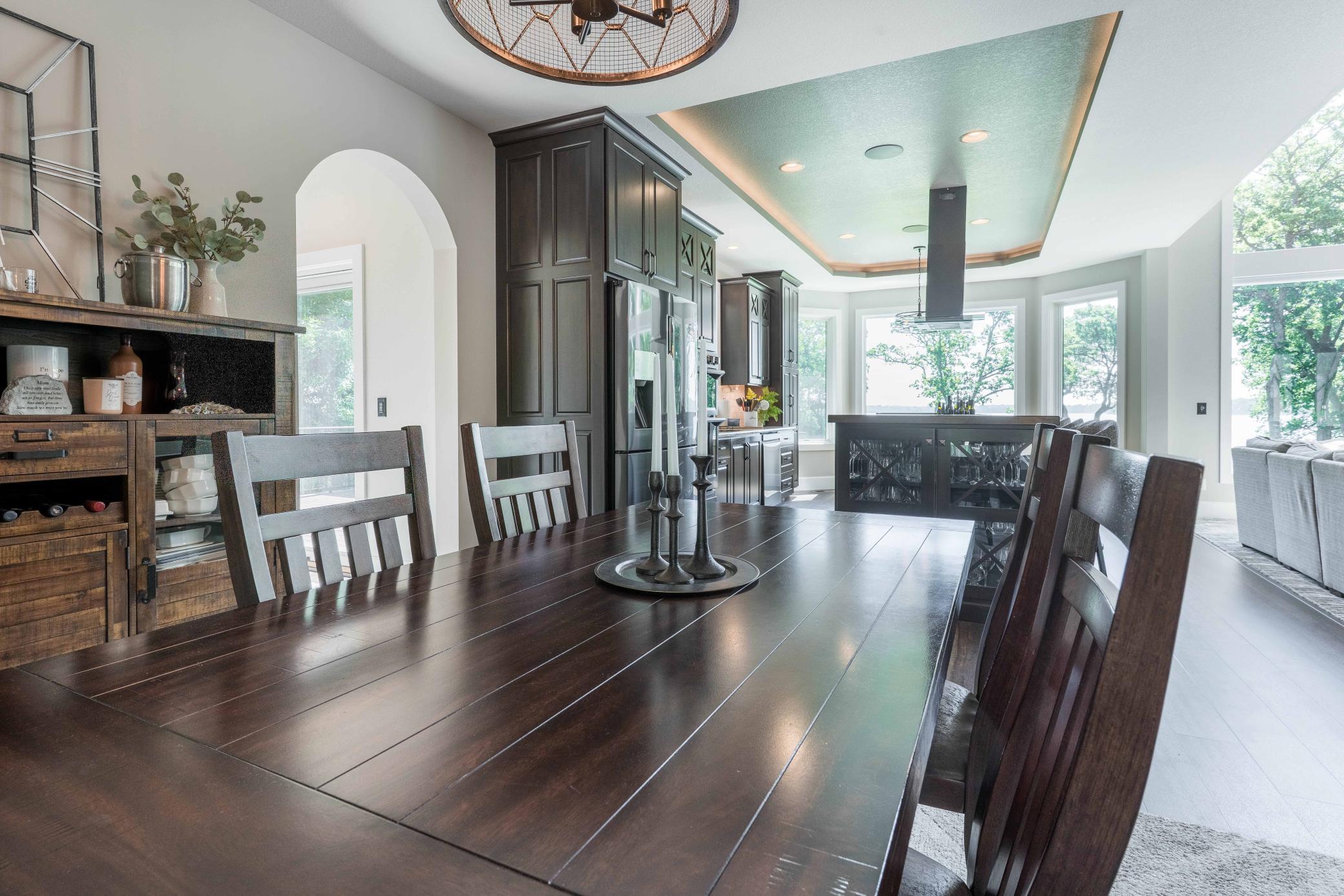 Informal Dining Off Kitchen