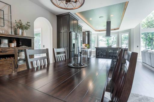 Informal Dining Off Kitchen