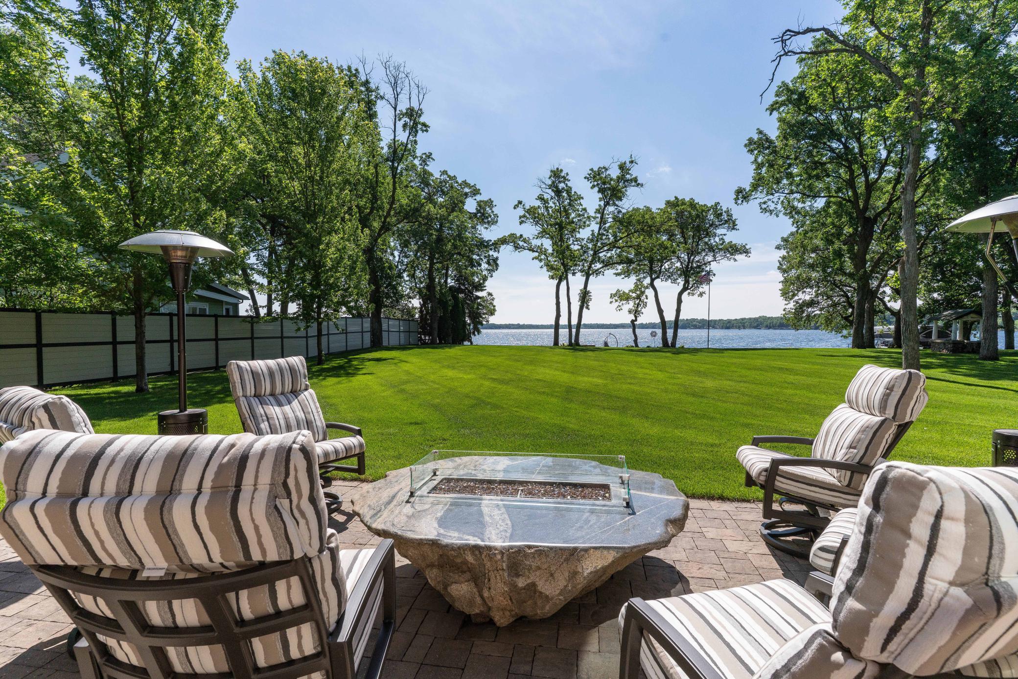 Large Lakeside Paver Patio