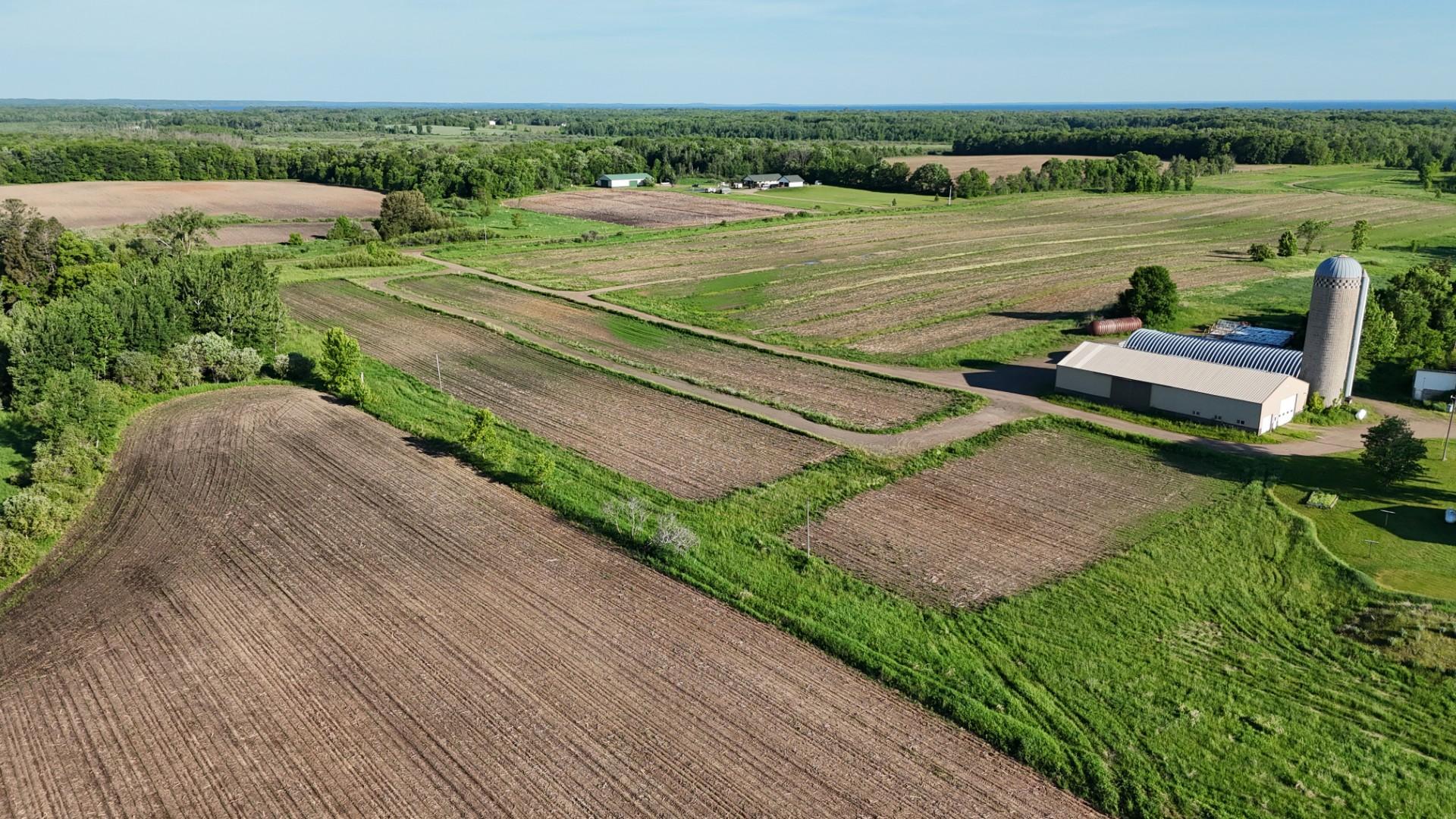 Looking North East.