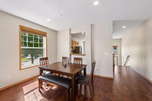 Enjoy abundant natural light and an open connection to the kitchen and main living areas.