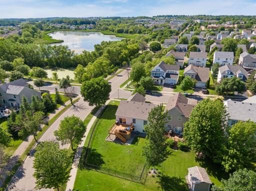 From the deck to the horizon, enjoy a setting defined by green space, water features, and room to breathe.