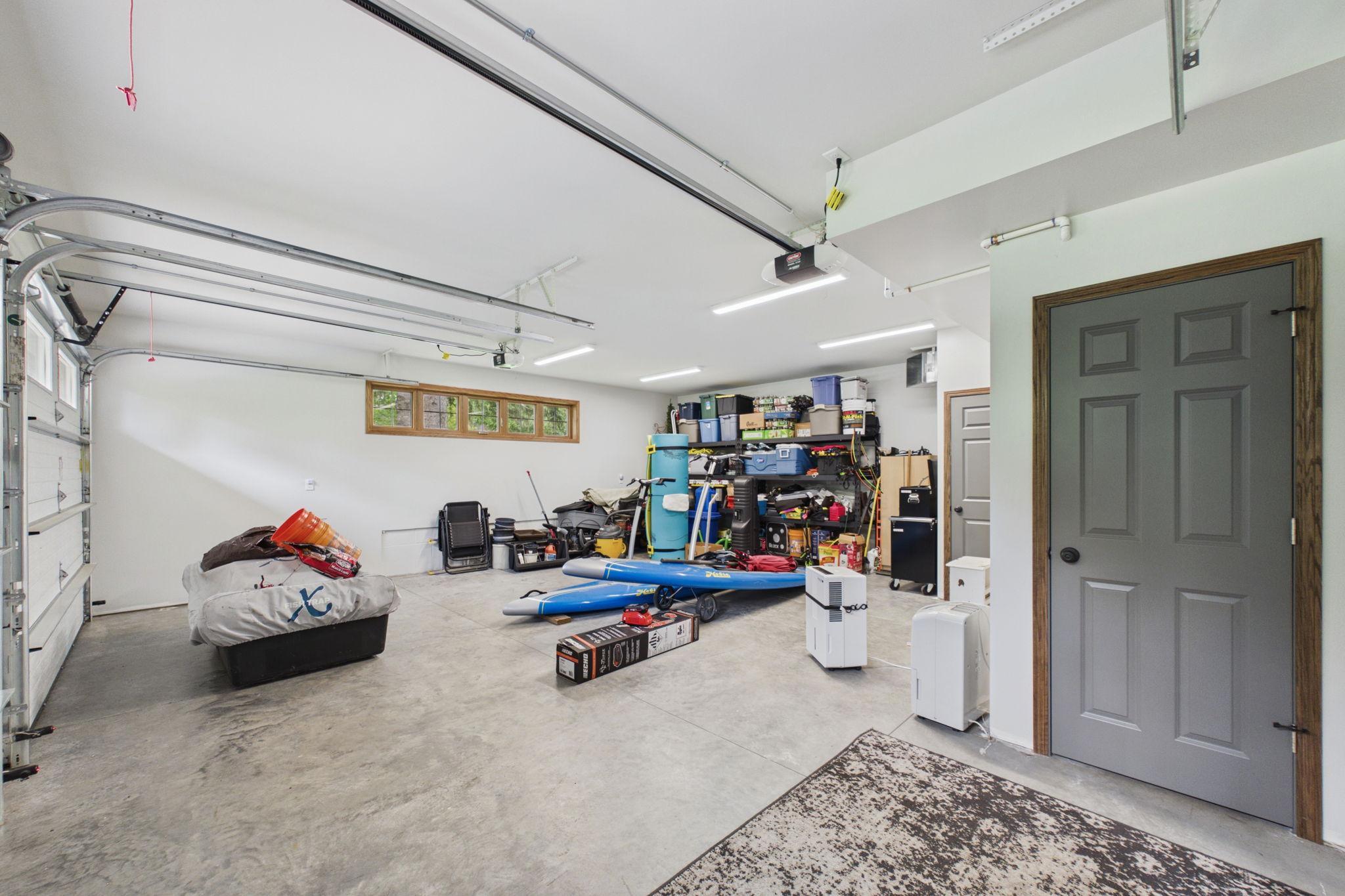 2 stall detached garage