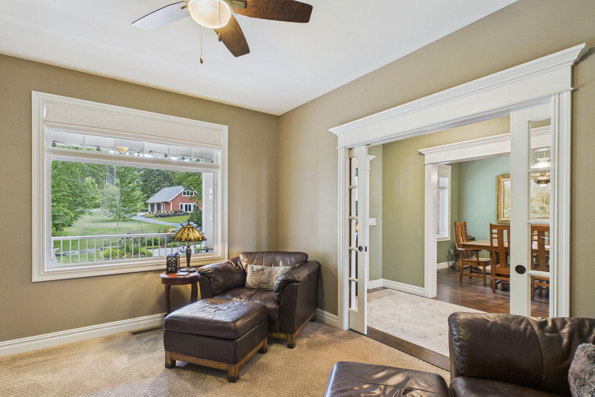 Pocket doors for privacy