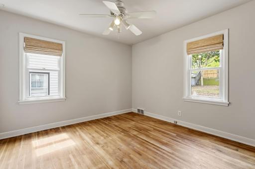 Bedroom 2 with natural light and a neutral finish