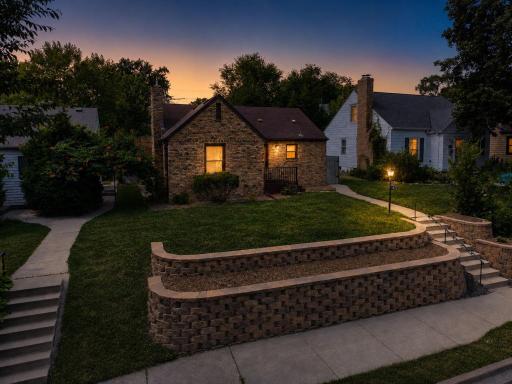 Charming brick exterior with beautiful curb appeal