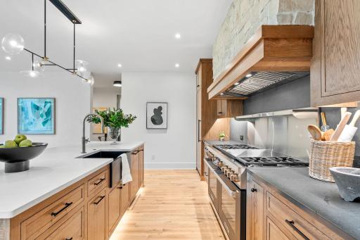 Enjoy entertaining in this spacious kitchen flooded with natural light