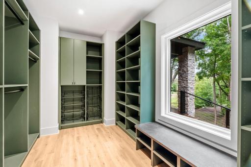 Custom mudroom closets by Twin Cities Closet Company