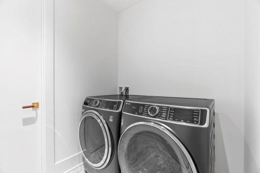 Lower level laundry