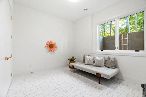Fifth bedroom located on the lower level