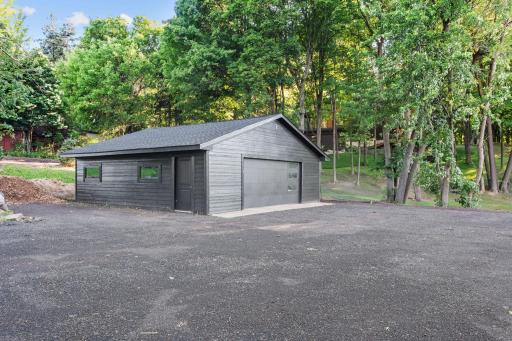 Detached garage that could house another 2 cars
