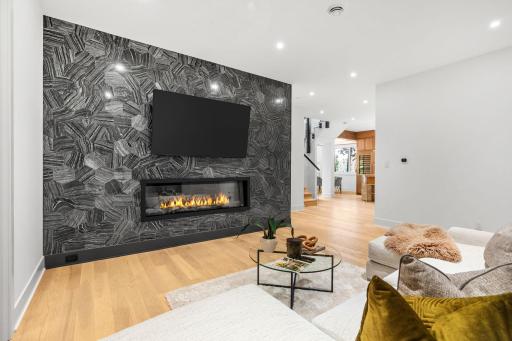 Easily entertain in this lower level