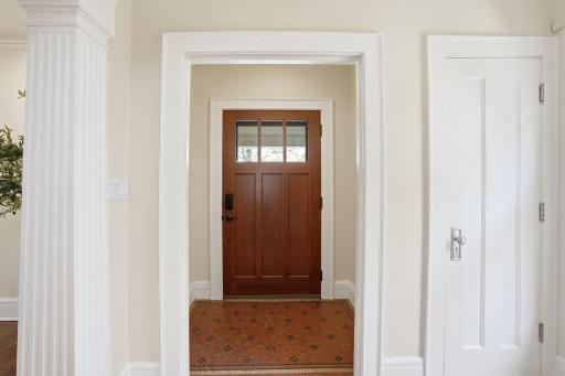 2200 Kenwood Parkway - front vestibule welcomes guests