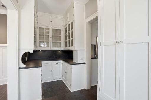 2200 Kenwood Parkway - walk in from the garage to the mud room area, the Butler's pantry, and the kitchen to the right.