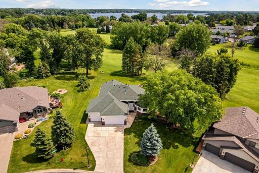 This lawn is like the golf course it backs up to! You will be amazed.
