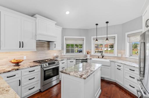 Notice the Professional Series Appliances