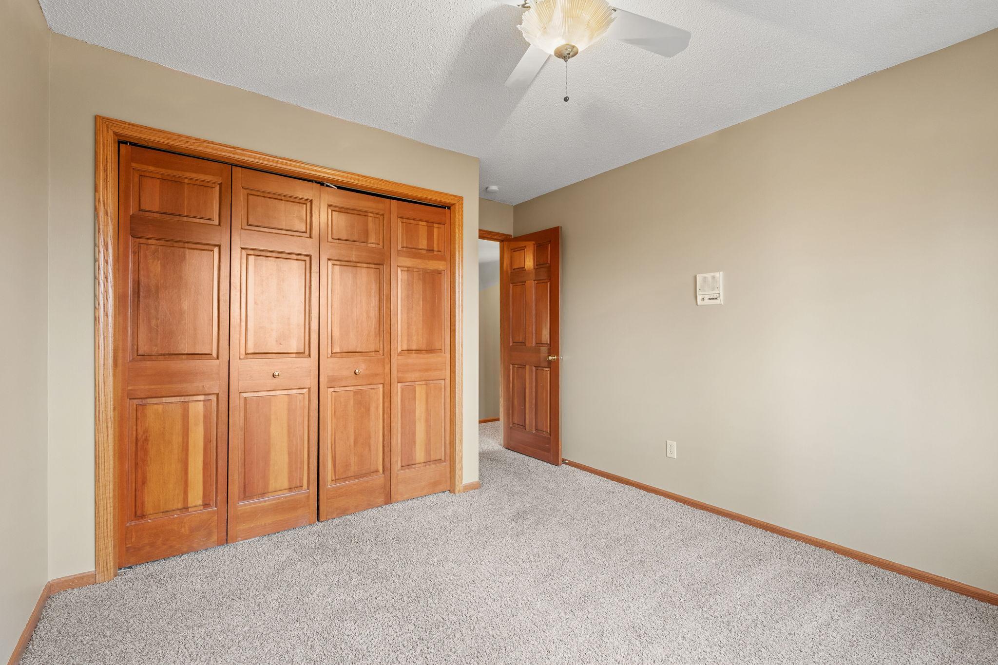 bedroom 3 - lots of closet space!