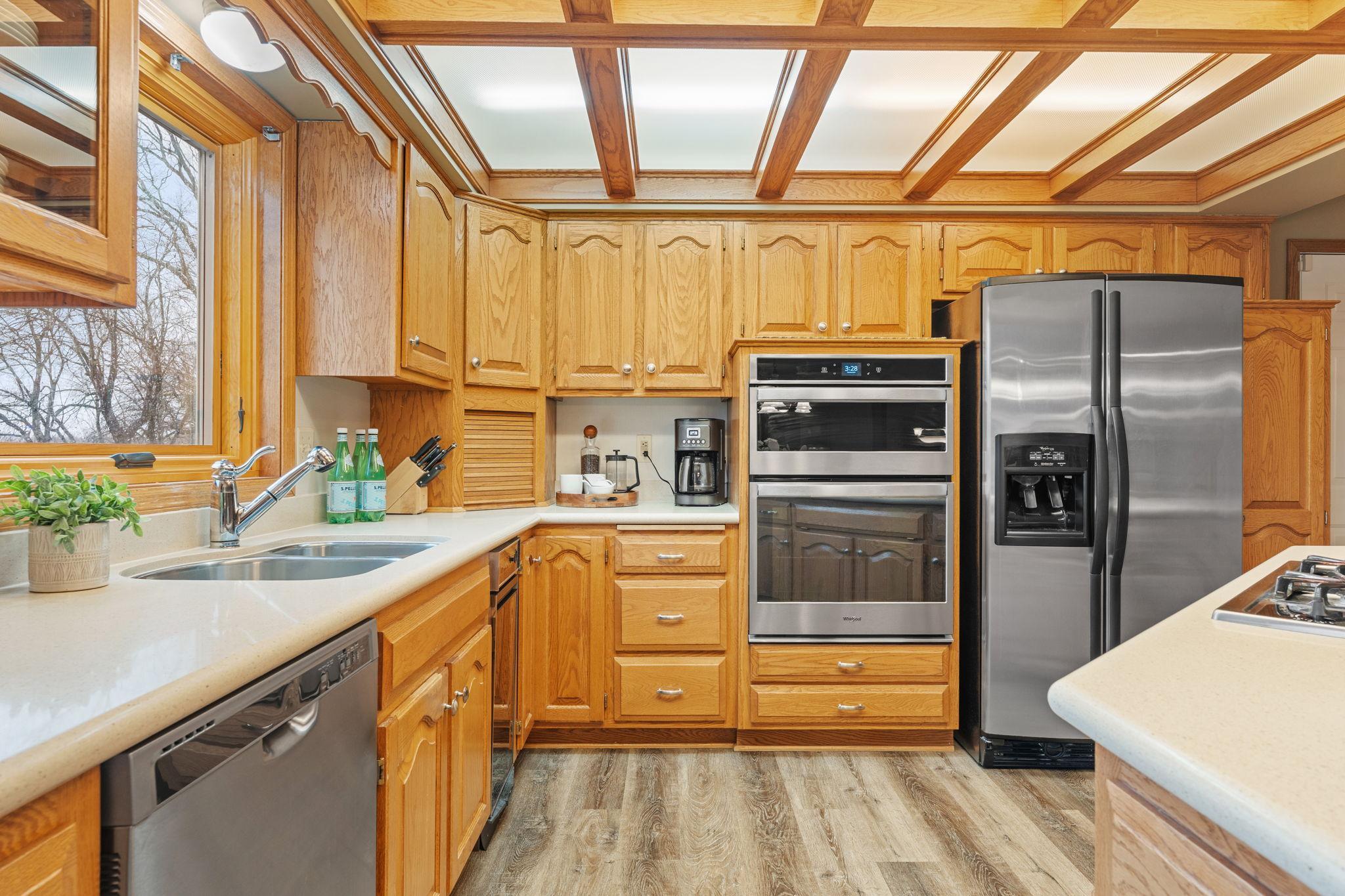 Stainless steel appliances!