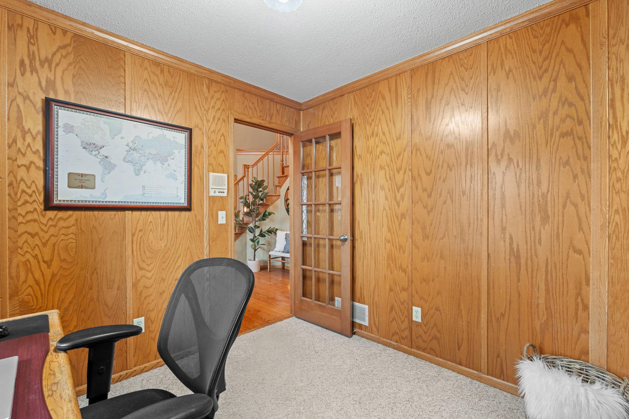 Main floor home office!