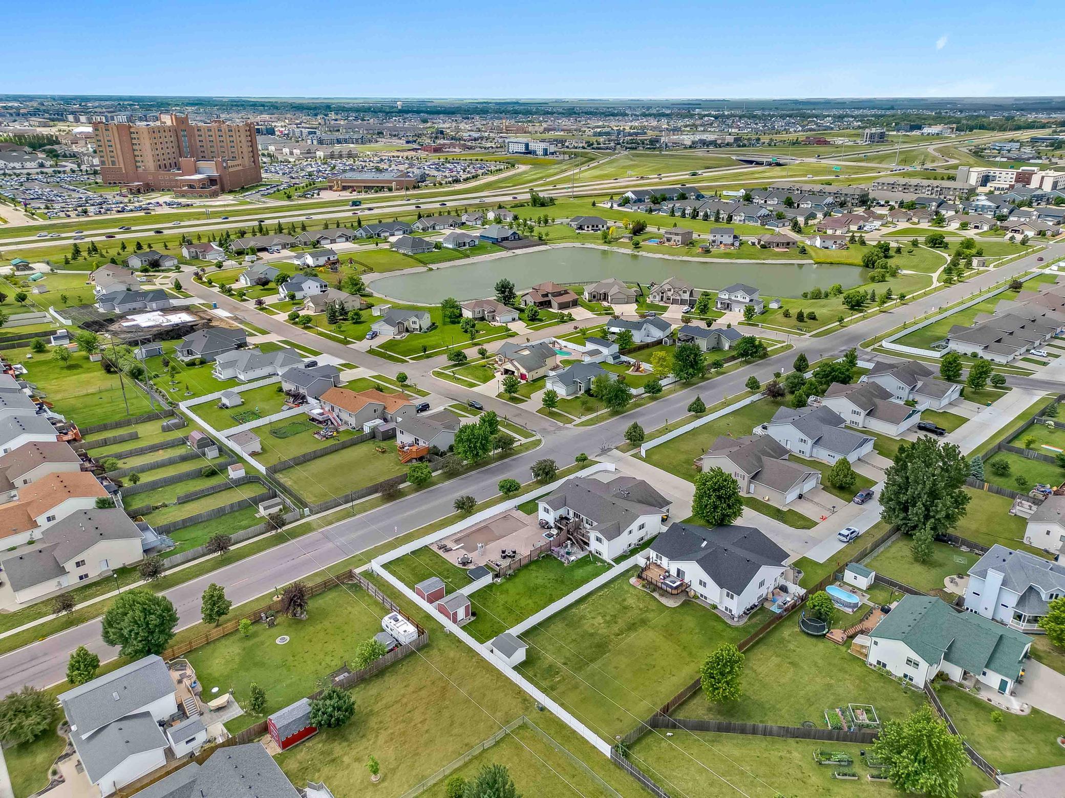 Nearby Pond, Paths & Parks