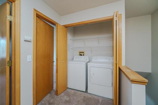 Upstairs laundry