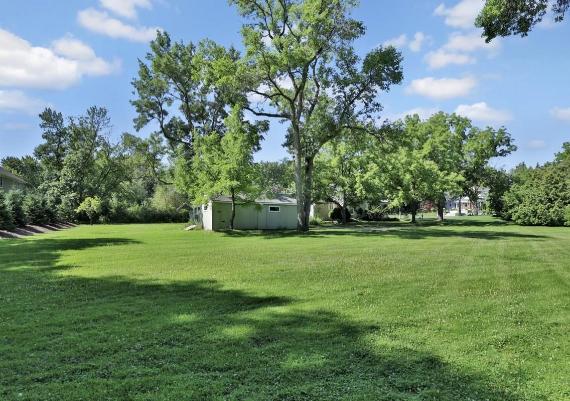 Side yard and workshop