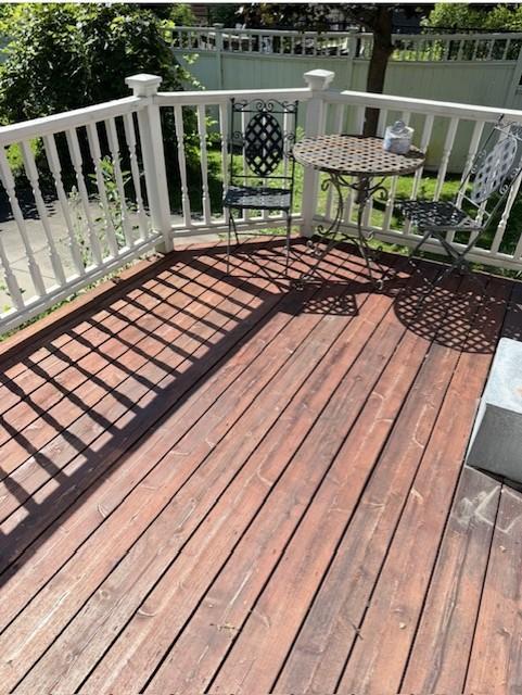 Back deck