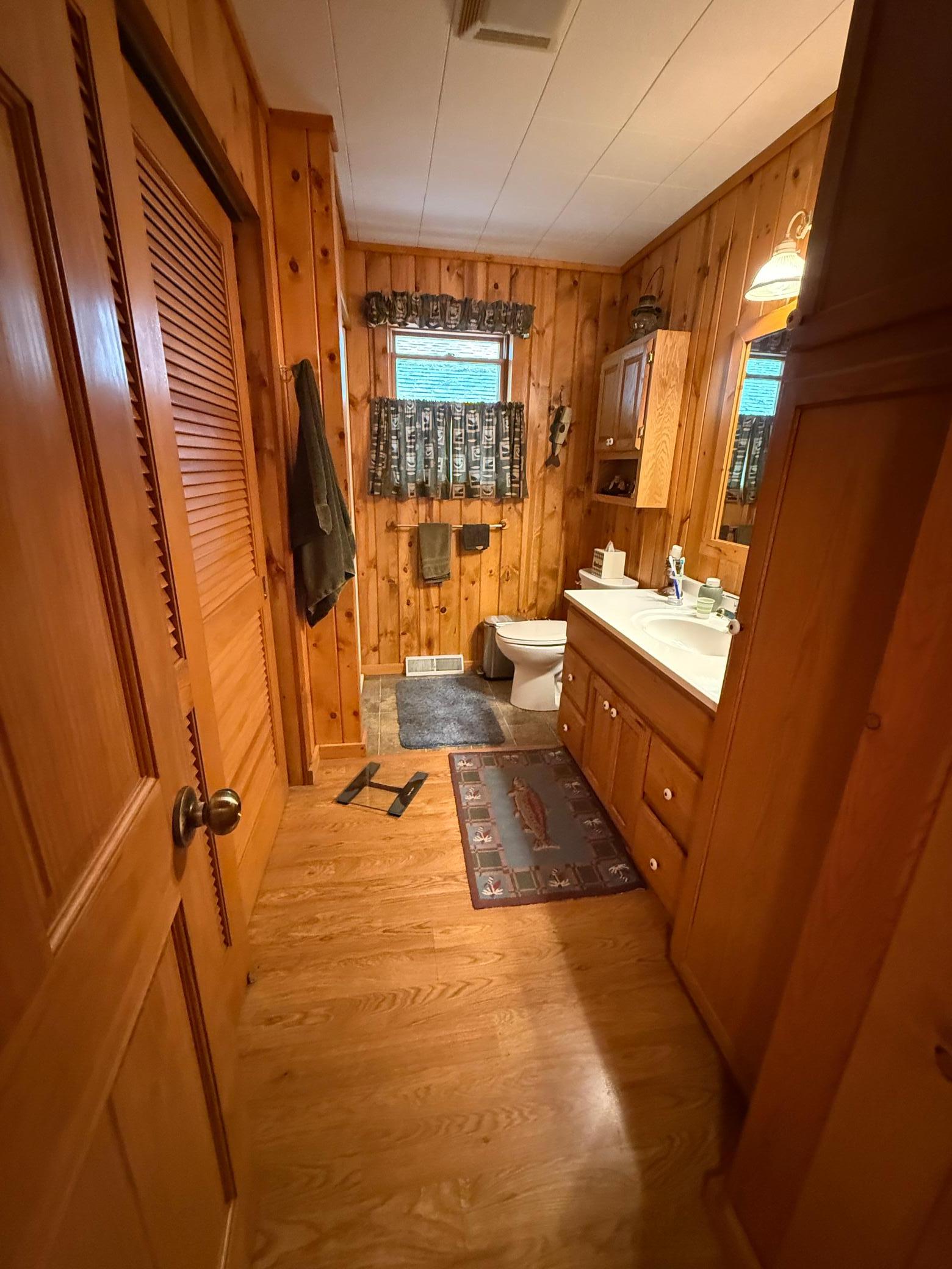main floor 3/4 bath