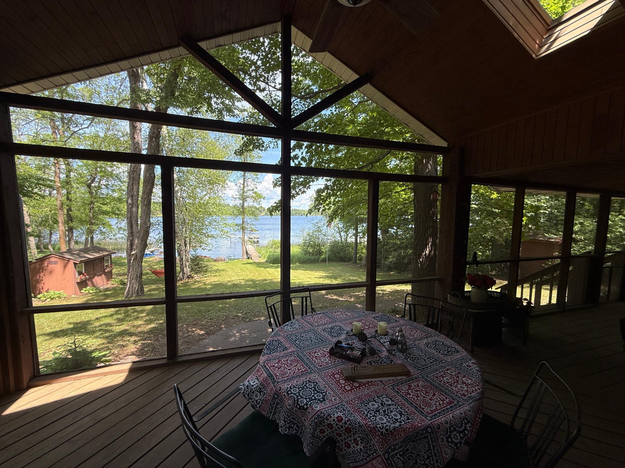 9x40 screened porch with great views
