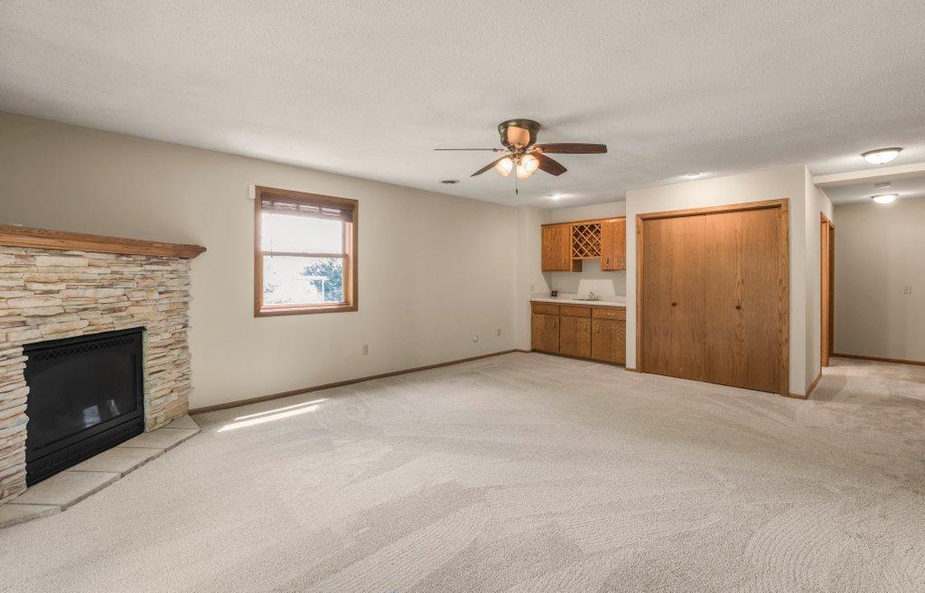 Family has a Wet Bar to add to your Entertaining Style.