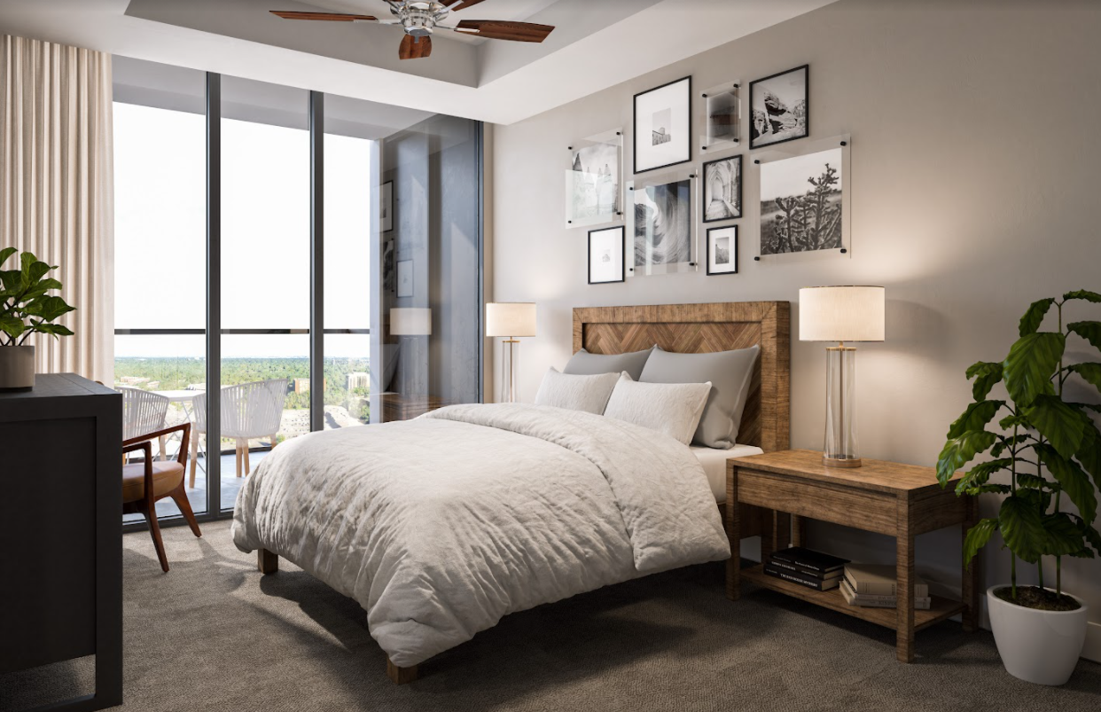 Picture of Model Unit. Actual Unit Size and Layout May Vary.
