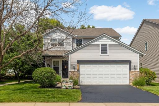 Inviting 3 bedroom, 4 bath two story with finished lower level