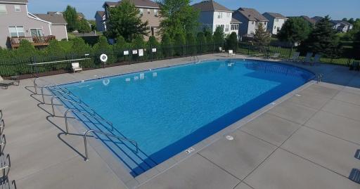 Join your neighbors at the in-ground pool on hot summer days.