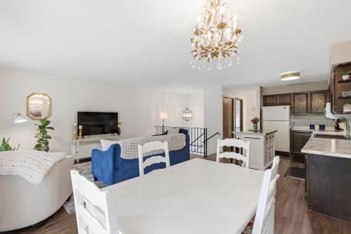 Floor plan flows perfectly for entertaining